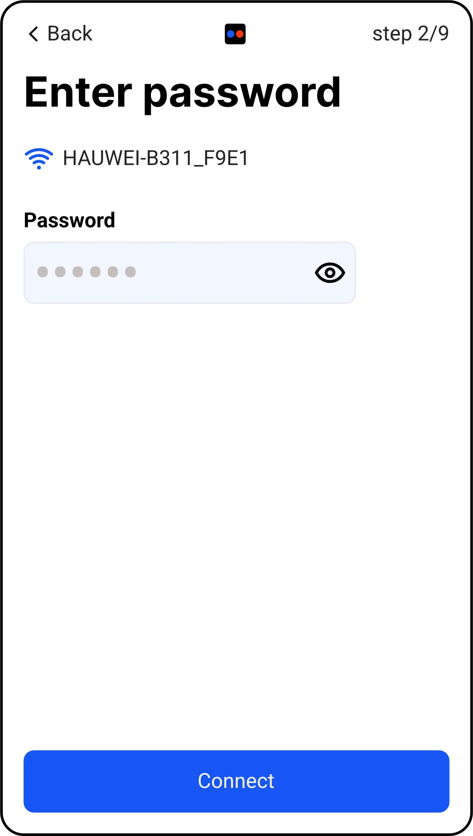 Step 3 — WiFi password