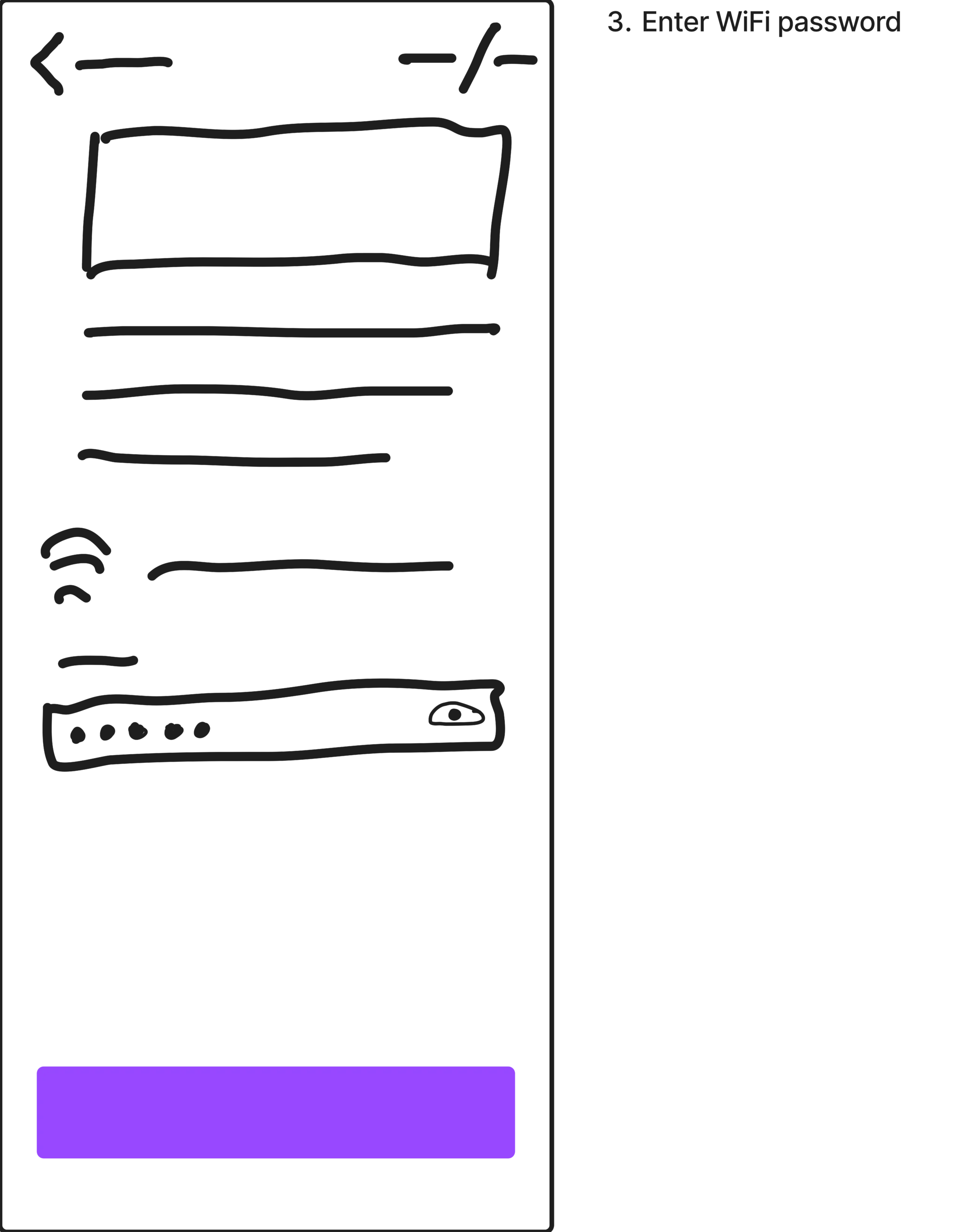 Sketch — meter setup