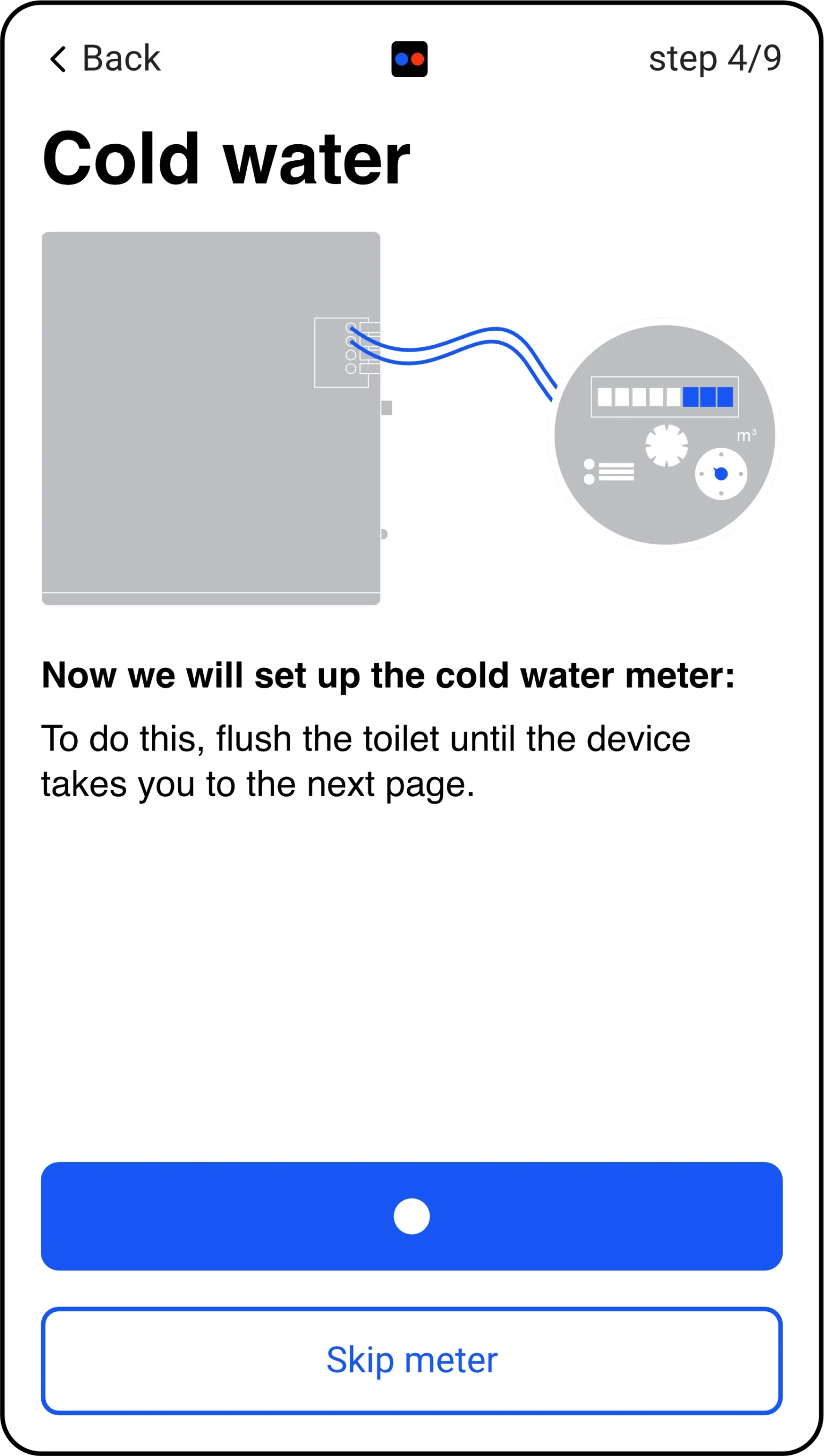 Step 4 — meter setup
